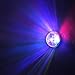TSSS LED RGB Crystal Ball Sound Active Stage Light for Children Birthday Party Wedding Lighting Show Celebrations