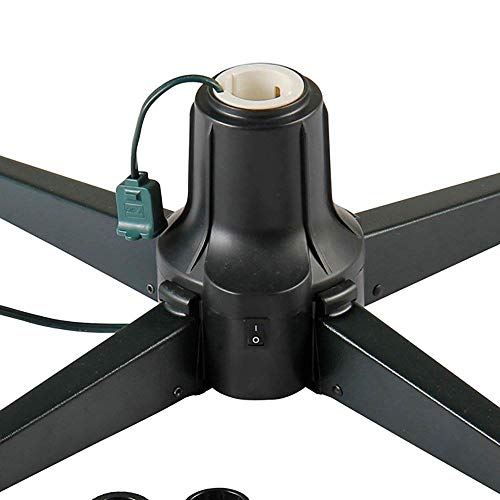 Home Heritage Electric 360 Degree Rotating Artificial Christmas Tree