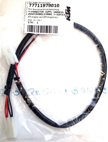 NEW KTM Y DISTRIBUTING CONNECTOR SUPPLING HARNESS TO AUXILIARY WIRE 77711979010
