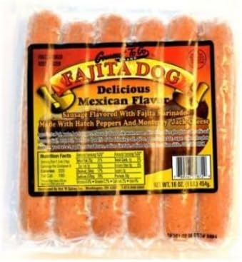 Hot N Spicey Fajita Sausage, 16 Ounce -- 60 per case.