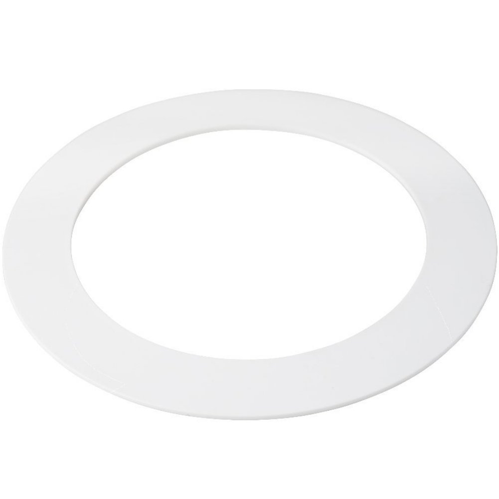 5 Pack 8.06" White Goof/Trim Ring for 5/6 inch Recessed Can Down Light