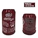Canned Cover Wraps Silicone Sleeve Can Hide Beverage That Look Like Soda Suitable All 12FL OZ 355ml… (RED)