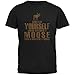 Always Be Yourself Moose Black Adult T-Shirt