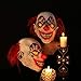 Halloween Horror Demon Joker Mask Scary Cosplay Evil Circus Clown Mask