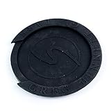 (G05) Acoustic Guitar Soundhole Cover Screeching Halt Feedback Buster Prevention,Rubber Black