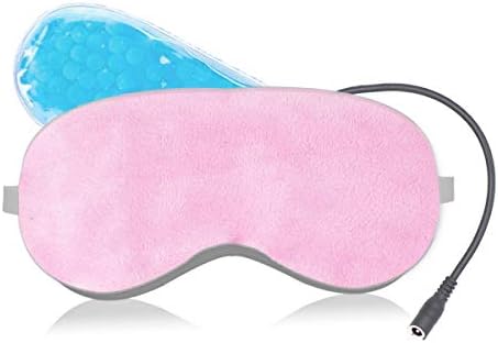 誕生日プレゼント 女性 TANOKI ホットアイマスク USB 安眠 かわいい 両面使用 温冷両用 アロマ 快眠グッズ 遮光 多機能 蒸気でアイマスク 疲労回復 繰り返し クリスマス 贈り物に ギフトセット ピンク