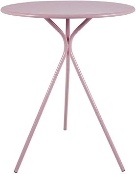Amazon Com L Life End Tables Side Table Wrought Iron Small Round