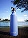 TOPOKO 25 Ounce Double Wall Stainless Steel Water Bottle Vacuum Insulation Bottle Leak Proof Bottle,BPA Free with Straw with Handle Flip Top Spout Lid-Sky Blue