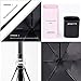 Mini Sun & Rain Umbrella Windproof Compact Lightweight Folding Travel Umbrella with Gift Box, 99% UV Protection for Men Women Kids