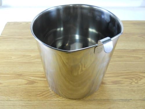 Stainless Steel Bucket/pail W/fence Hook 5 Qt