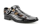 Majestic Men's 33302 Closed Toe Buckle Dress Shoe Sandals