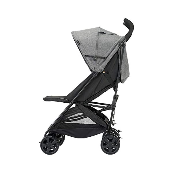 stroller with big storage basket