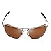 Walleva Brown Polarized Replacement Lenses for Oakley Inmate Sunglasses