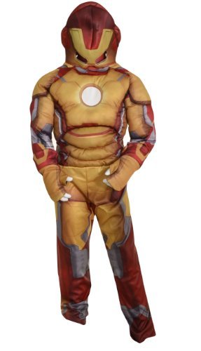 Marvel Avengers Iron Man 3 Toddler Costume Set (Iron Man, M 3T-4T)