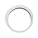 DTLA Ladies Thin Band .925 Sterling Silver Micro Pave Cubic Zirconia - Choose Your Color