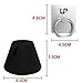 Phone Ring Stand, LP Universal 360 Degree Ring Holder Grip with Stand Holder for Any Smartphones and Device，for iPhone 6/6S/6 Plus/5S/5C,Samsung Galaxy S6 (Silver)