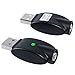 510-Thread USB Smart Charger with Over-Charge Protection, Compatible with Standard 510 Threaded Devices – 2 Pack
