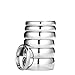MJ Metals Jewelry Classic Mirror Polished White Tungsten Carbide 2mm to 10mm COMFORT FIT Wedding Band Ring