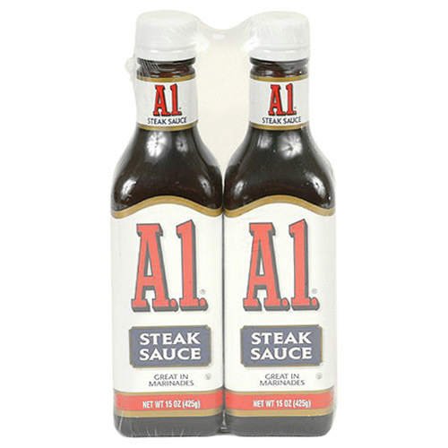 A1 Steak Sauce 2/15oz bottles Steak Sauce Condiments