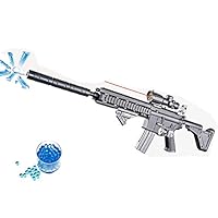 BCHENG Water Bomb Toy Gun, Military Combat Barrett Sniper Rifle, Children Outdoor CS Water Bomb Toy Sniper Rifle+10000 Bullets.