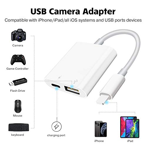 1 Adapter+Compatible+Portable+Charging+Application