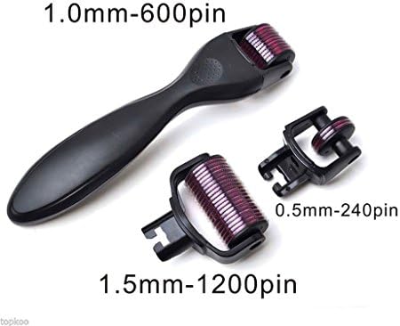 ROCSTDM Titanium Wrinkle Micro Needle Remover Wrinkle Cream Acne Scar Removal Treatment 0.5mm+1.0mm+1.5mm-hg6