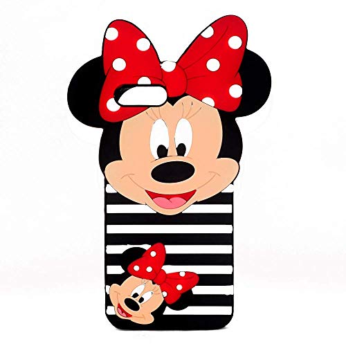Step Out Creation Cute Cartoon Minnie Mobile Back Cover (iPhone 7 Plus)