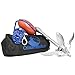 Premium 3.5Ib Kayak Anchor Kit With 40 ft. Reflective Rope, Buoy, & Storage Bag/ Foldable, Ideal for Fishing, Also Great for Personal Watercraft, Canoes and Dinghy's