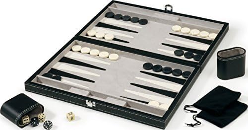 Mainstreet Classics 15-Inch Backgammon Board Game Set by Mainstreet Classics by GLD Products