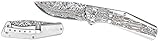 Ruko Ruk0177Da Folding Knife with Laser Engraved