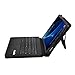 IVSO Samsung Galaxy Tab E 8.0 Case with keyboard -Ultra-Thin DETACHABLE Bluetooth Keyboard Stand Case/Cover for Samsung Galaxy Tab E 8.0 Tablet (Black)