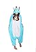 UBeauty Unisex-adult Kigurumi Onesie Unicorn Pajamas (M,Blue)