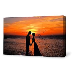 for Living Room Bedroom Home Artwork Paintings Charming Sunset