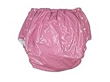 Haian ABDL Shiny Poppers PU Diapers Color Baby Pink (X-Large)