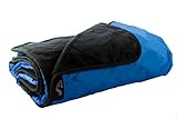 Outdoor Camping Blanket Rainproof and Windproof! XL Stadium Blanket With Soft Fleece Material Keeps You Warm & Dry - Picnic Blanket Has Carrying Bag For Easy Storage & 1 Paracord Survival Bracelet