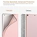 TiMOVO Case for New iPad 9th Generation 2021/8th Gen 2020/7th Gen 2019, with Apple Pencil Holder, Slim Back Protective Case with Auto Wake/Sleep, Smart Case Fit iPad 10.2-inch - Rose Gold
