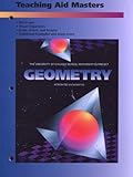 Paperback Geometry Teaching Aid Masters (University of Chicago School Mathematics Project) Book