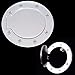 For 2003-2006 (2006 fits base model only) HUMMER H2 Chrome Plated Billet Fuel Gas Door