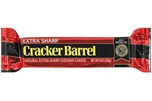 CRACKER BARREL AT THE NEIGHBORHOOD CORNER STORE CRACKER BARREL CHEESE EXTRA SHARP CHEDDAR CHUNK 8 OZ PACK OF 3