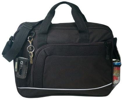 Black -Classic Deluxe Working Executive Briefcase by Superdeals Store