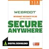 Webroot Internet Security Plus 2022 | Antivirus Software against Computer Virus, Malware, Phishing and more | 3-Device | 1-Year Subscription | Download