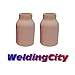 WeldingCity 2-pk LARGE Gas Lens Ceramic Cup 53N89 (#15, 15/16