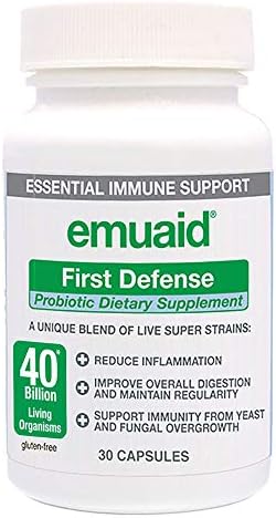Amazon Com Emuaid First Defense Probiotic 30 Capsules Health