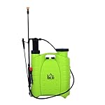 HomCom 4 Gallon Manual Hand-Pumped Backpack Sprayer - Green