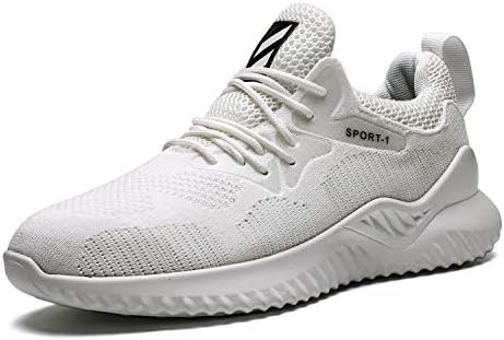Wrezatro Mens Comfortable Breathable Sport Volleyball Shoes Light Jogging Sneakers Athletic Gym Running Shoe for Men