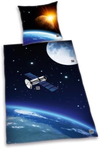 Herding Young Collection Universe with Qr-Code Bed Linen