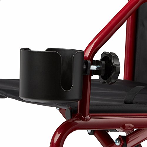 Medline Cup Holder, Fits Freedom Plus Lightweight Bariatric Transport