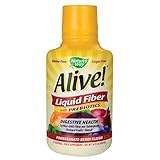 Alive! Liquid Fiber Supplements, Pomegranate/Berry, 32 Ounce
