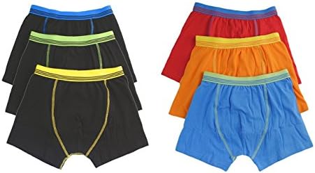Hari Deals Boys Children Boxers Trunks Underwear Shorts Pants 6 Pack 2-13 Years