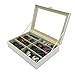 UnionPlus 8-Slots Sunglasses Case Organizer, Eyeglass Glasses Display Holder Collector, Multiple Sunglasses Storage Case